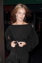 Rosie Huntington-Whiteley at Madeo Restaurant in Hollywood, October 2016