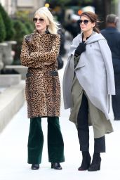 Sandra Bullock & Cate Blanchett - Oceans 8 Filmset in New York City 10/25/ 2016