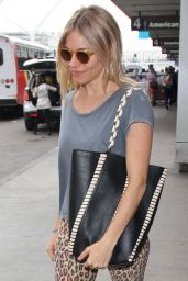 Sienna Miller at LAX Airport in Los Angeles 10/27/ 2016 