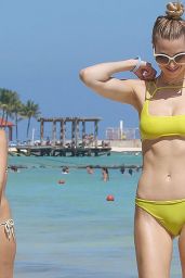 Whitney Port in Yellow Bikini - Cancun, October 2016