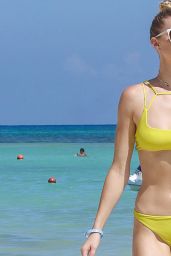 Whitney Port in Yellow Bikini - Cancun, October 2016