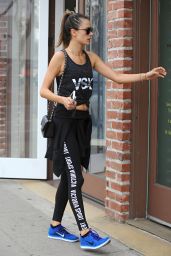 Alessandra Ambrosio - Hits the Spa After Her Workout in Los Angeles 11/26/ 2016
