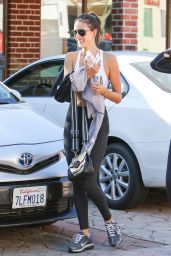 Alessandra Ambrosio - Leaving a Gym in Los Angeles 11/22/ 2016 