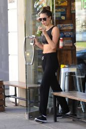 Alessandra Ambrosio Shows Off Her Abs - Out in Los Angeles 11/24/ 2016