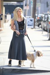 Alice Eve - Walking her Dog in Los Angeles 11/16/ 2016