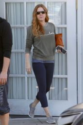 Amy Adams in Leggings - Shopping in Beverly Hills 11/14/ 2016 