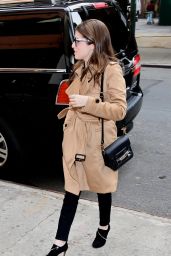 Anna Kendrick - Out in Downtown Manhatttan, NY 11/14/ 2016