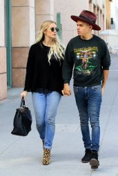Ashlee Simpson Street Style - Out in Beverly Hills 11/28/ 2016 