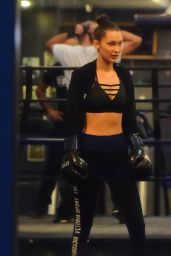 Bella Hadid at Gotham Gym in New York City 11/16/ 2016