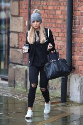 Catherine Tyldesley Urban Style - Leaving Key 103 Radio Station in Manchester 11/14/ 2016 