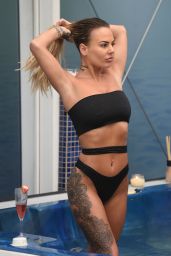 Chantelle Connelly Bikini Pics - at a Spa in Liverpool, UK 11/22/ 2016