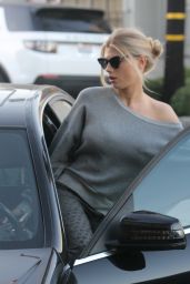 Charlotte McKinney Casual Style - Out in LA, November 2016