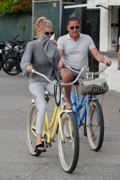 Charlotte McKinney - Riding a Bike in Santa Monica 11/19/ 2016 