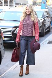 Christie Brinkley Style - Out in NYC 11/17/ 2016 