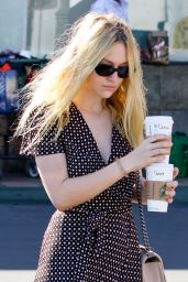 Dakota Fanning - Picks Up Coffee in Studio City 11/8/ 2016 