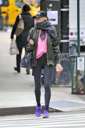 Elsa Hosk - Going to a Gym in NYC, November 2016