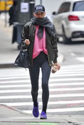 Elsa Hosk - Going to a Gym in NYC, November 2016