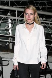 Emma Roberts - Leaving Madeo Restaurant in West Hollywood 11/16/ 2016 