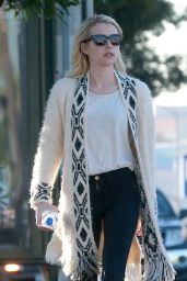Emma Roberts - Stops by a Studio in West Hollywood, CA 11/18/ 2016
