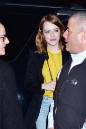 Emma Stone - Arrives for a Q&A for 