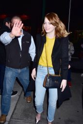 Emma Stone - Arrives for a Q&A for 