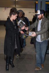 Felicity Jones - Arrives at Heathrow Airport in London, November 2016