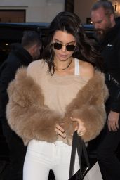 Gigi Hadid and Kendall Jenner - Leave Their Hotel in Paris 11/28/ 2016