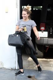 Hilary Duff - Leaving a Gym in West Hollywood 11/16/ 2016 