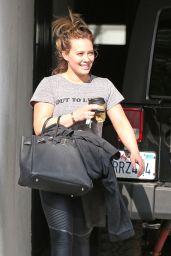 Hilary Duff - Leaving a Gym in West Hollywood 11/16/ 2016 