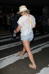 Hilary Duff Leggy in Shorts - LAX 11/13/ 2016 