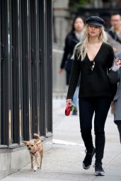 Jennifer Lawrence Street Style - Out With Her Dog in NYC 11/3/ 2016 