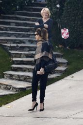 Kate Beckinsale Autumn Style - Leaving Her House in LA 11/27/ 2016 