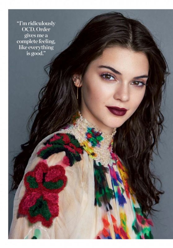 Kendall Jenner - Glamour Magazine South Africa December 2016 Issue