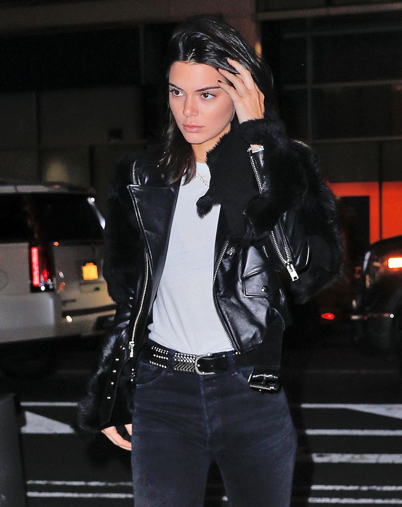 Celebrities-Trands: Kendall Jenner Outfit Ideas – NYC 11/6/2016