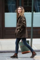 Keri Russell Autumn Style - Out in NYC 11/21/ 2016 