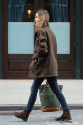 Keri Russell Autumn Style - Out in NYC 11/21/ 2016 