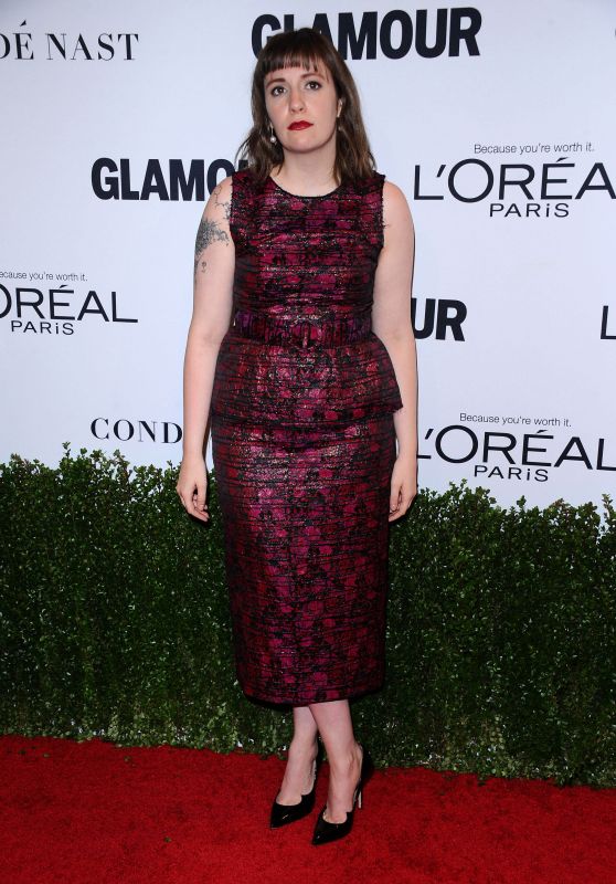Lena Dunham – Glamour Women Of The Year Awards in Los Angeles 11/14/ 2016