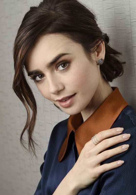 Lily Collins Portraits - The Associated Press, November 2016