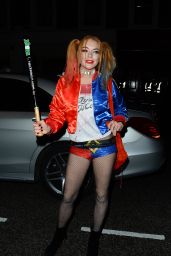 Lindsay Lohan - Halloween Party in Chelsea 11/1/2016
