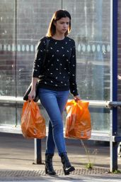 Lucy Mecklenburgh - Shopping at A Supermarket in Essex 11/7/2016