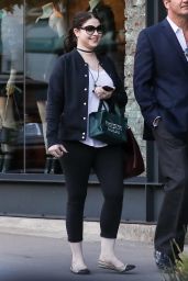 Michelle Trachtenberg Street Style - Shopping in Beverly Hills 11/22/ 2016 