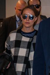 Natalie Portman With Her Husband at LAX Airport in LA 11/27/ 2016