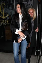 Rachel Roy - Dines at Catch Restaurant in West Hollywood 11/29/ 2016