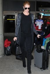 Rosie Huntington-Whiteley at LAX Airport in LA 11/3/ 2016 