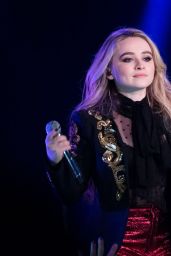 Sabrina Carpenter Performing at Highline Ballroom in New York City, November 2016