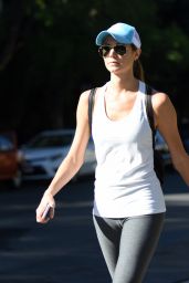 Stacy Keibler in Leggings - Beverly Hills 11/3/ 2016 