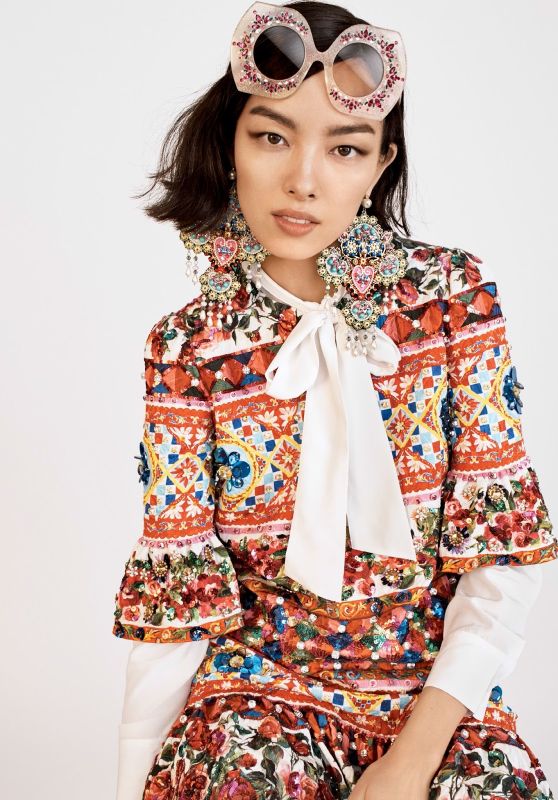 Sun Fei Fei - Photoshoot for Vogue US December 2016 