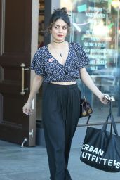 Vanessa Hudgens Casual Style - Shopping at Urban Outfitters in LA 11/8/ 2016 