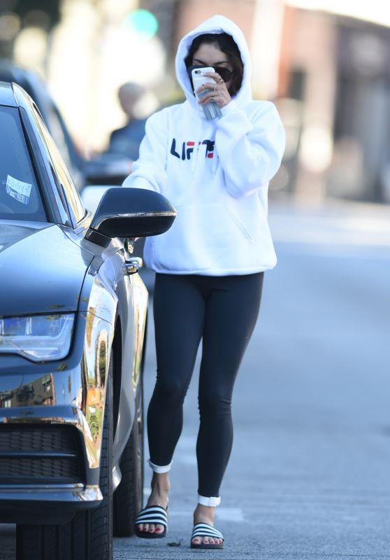 Vanessa Hudgens in Tights - Out in Los Angeles 11/18/ 2016 