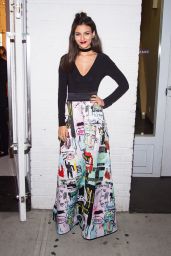 Victoria Justice - Alice + Olivia x Basquiat CFDA Capsule Collection Launch Party in NYC 11/2/ 2016 